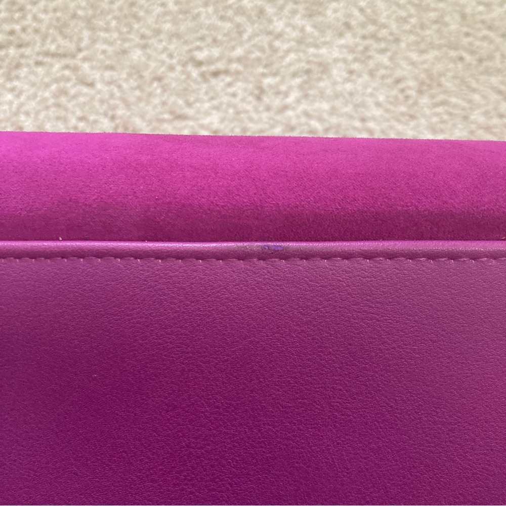 Aldo Clutch Pink with Gold Detachable Chain Strap - Picture 8 of 9